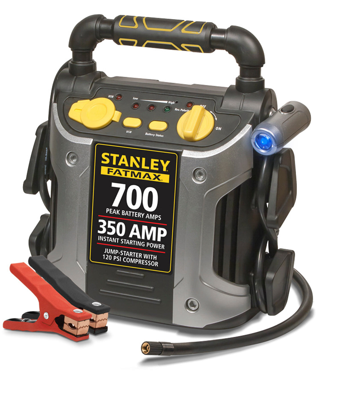 Stanley FATMAX 350 Amp Jump Starter with Compressor