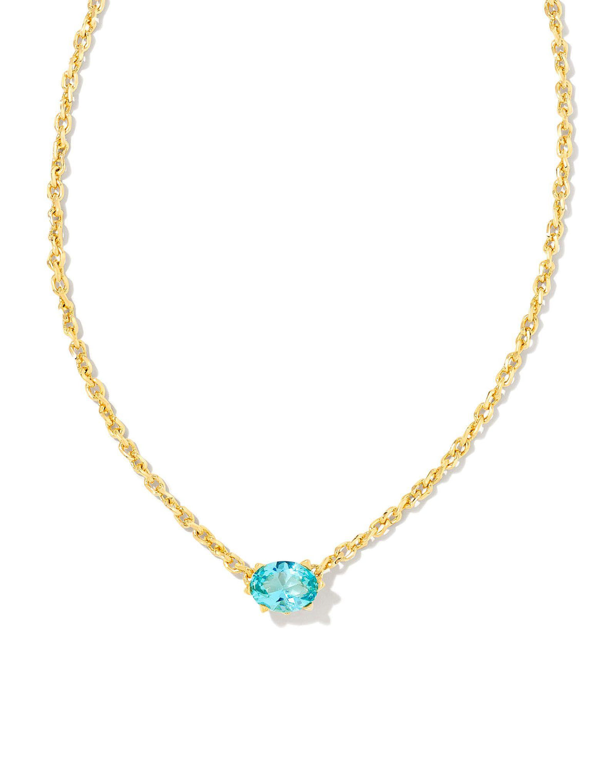 Kendra Scott Cailin Gold Pendant Necklace