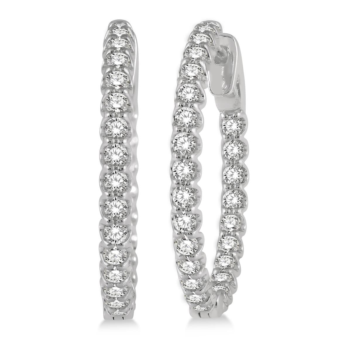 Jilco Inc Diamond Hoops