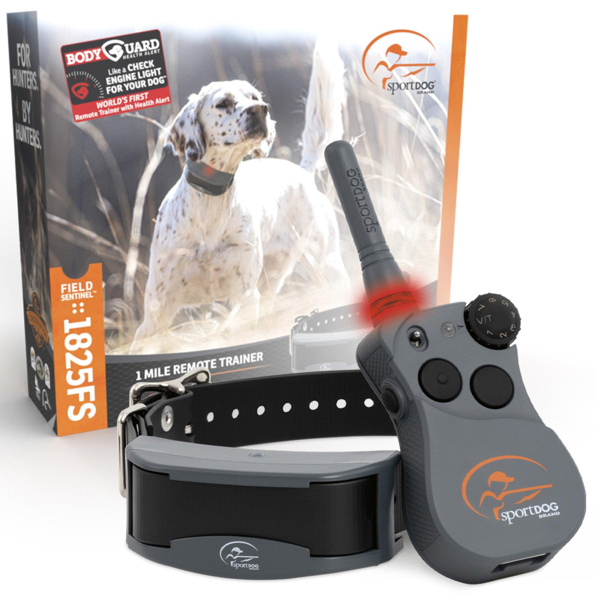 SportDog FieldSentinel 1825 1 Mile Electronic Dog Trainer w/ BodyGuard Health Alerts