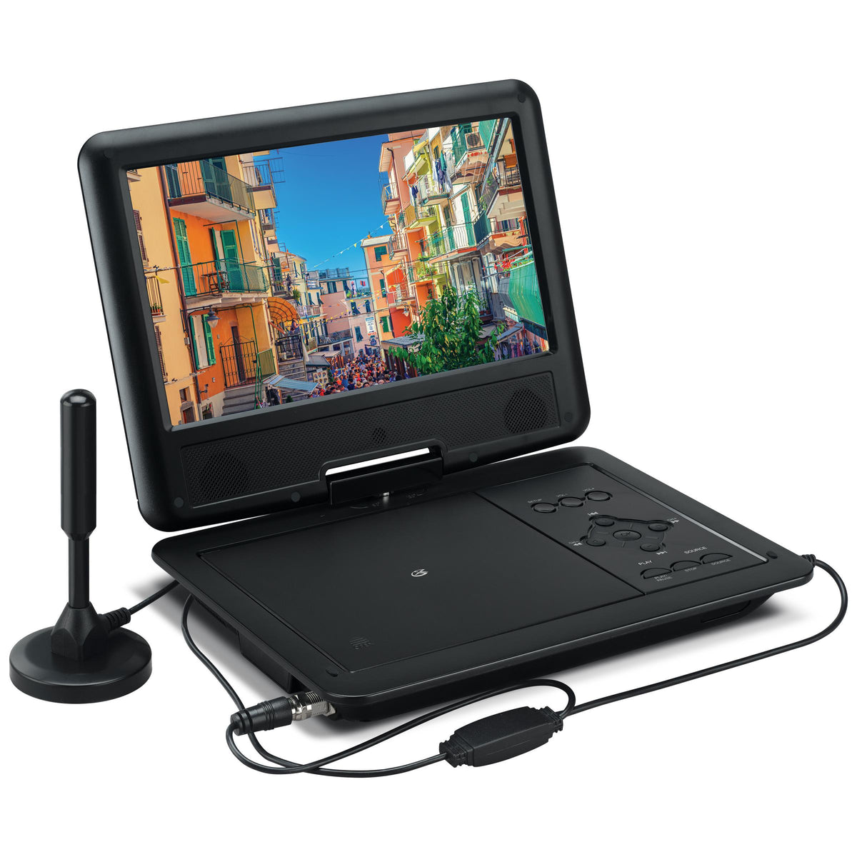 GPX 9-inch Swivel TV/DVD Player Combo