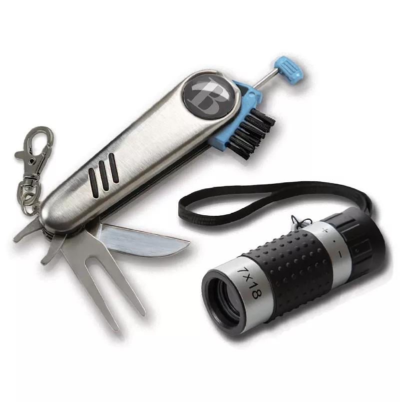 Bella Home Brookstone Golfer's Multi Tool and Distance Finder Set