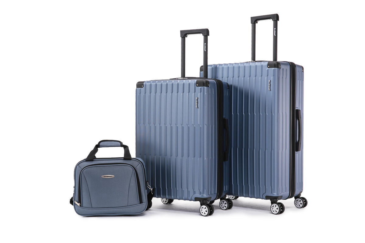 Rockland Luggage Costa Mesa 3 Pc. Luggage Set - Blue