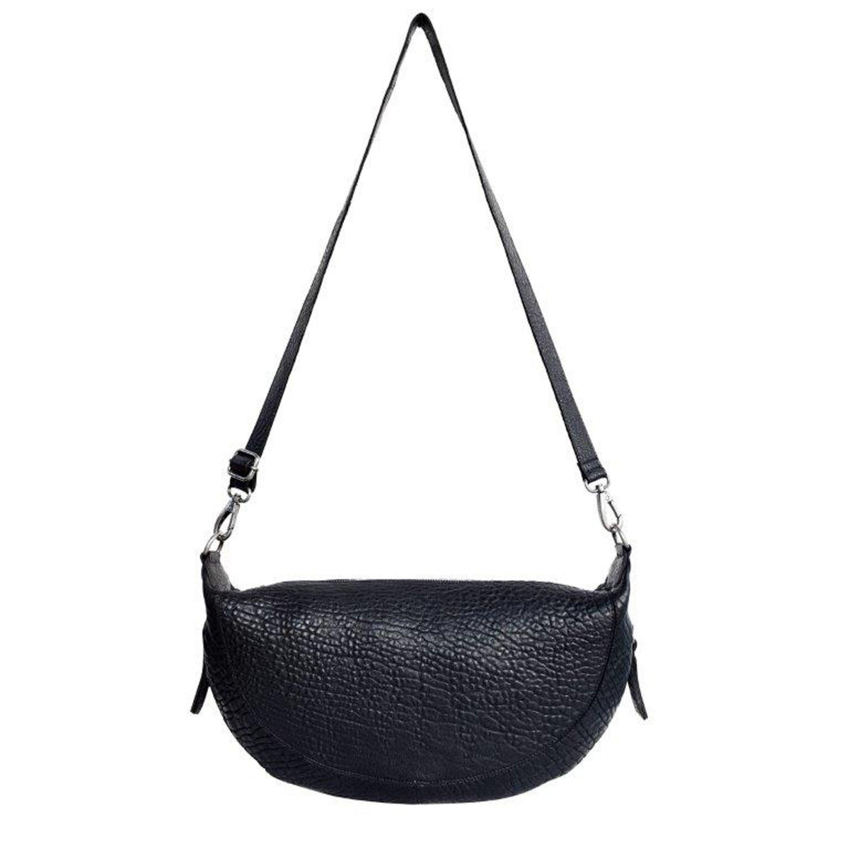 Latico Leathers Callie Leather Sling/Crossbody Bag Black
