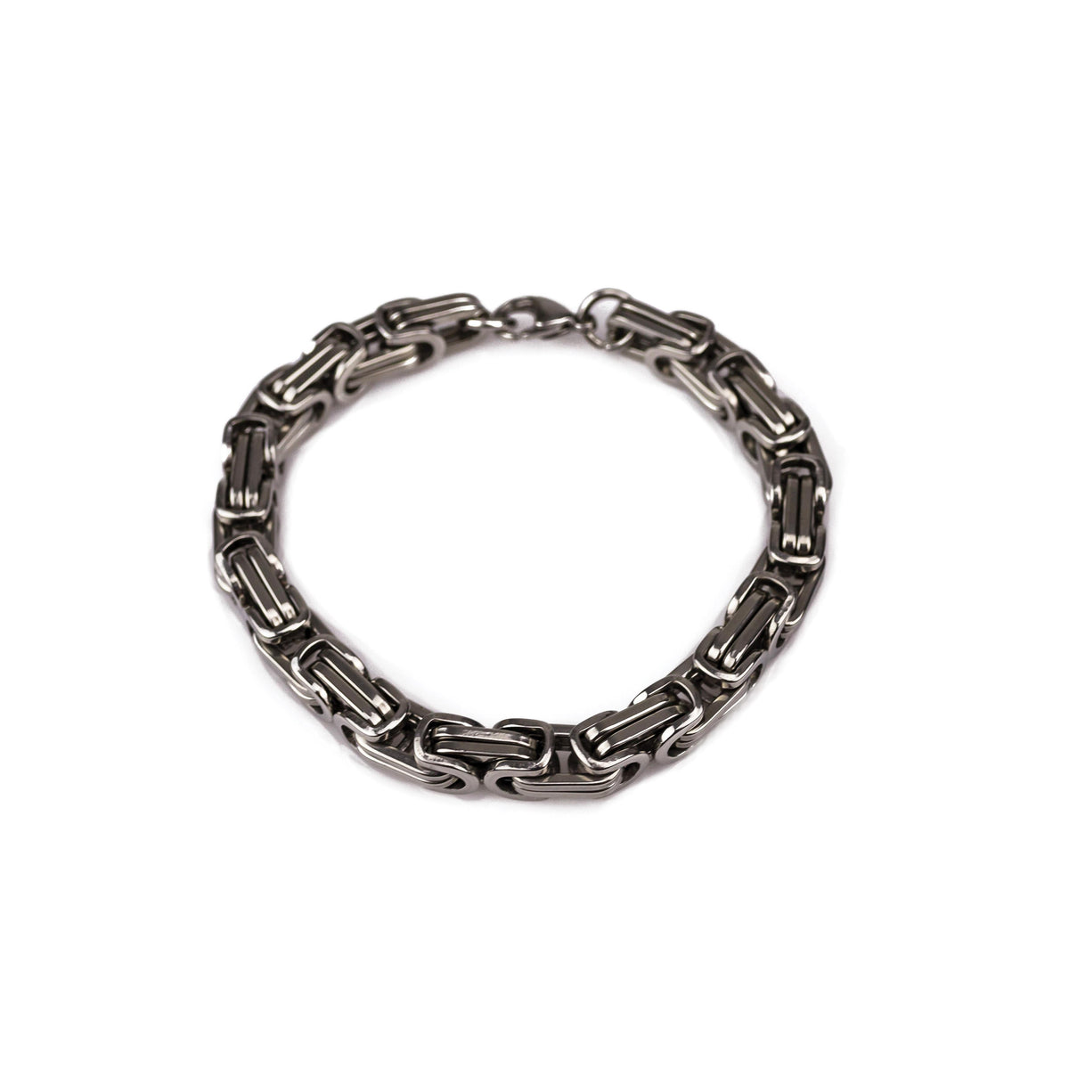 Completely Bella Men's Stainless Steel Forza Chain Link Bracelet