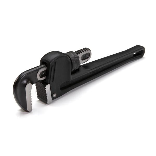 JS Products Steelman 14" Heavy-Duty Cast Aluminum Straight Handle Pipe Wrench