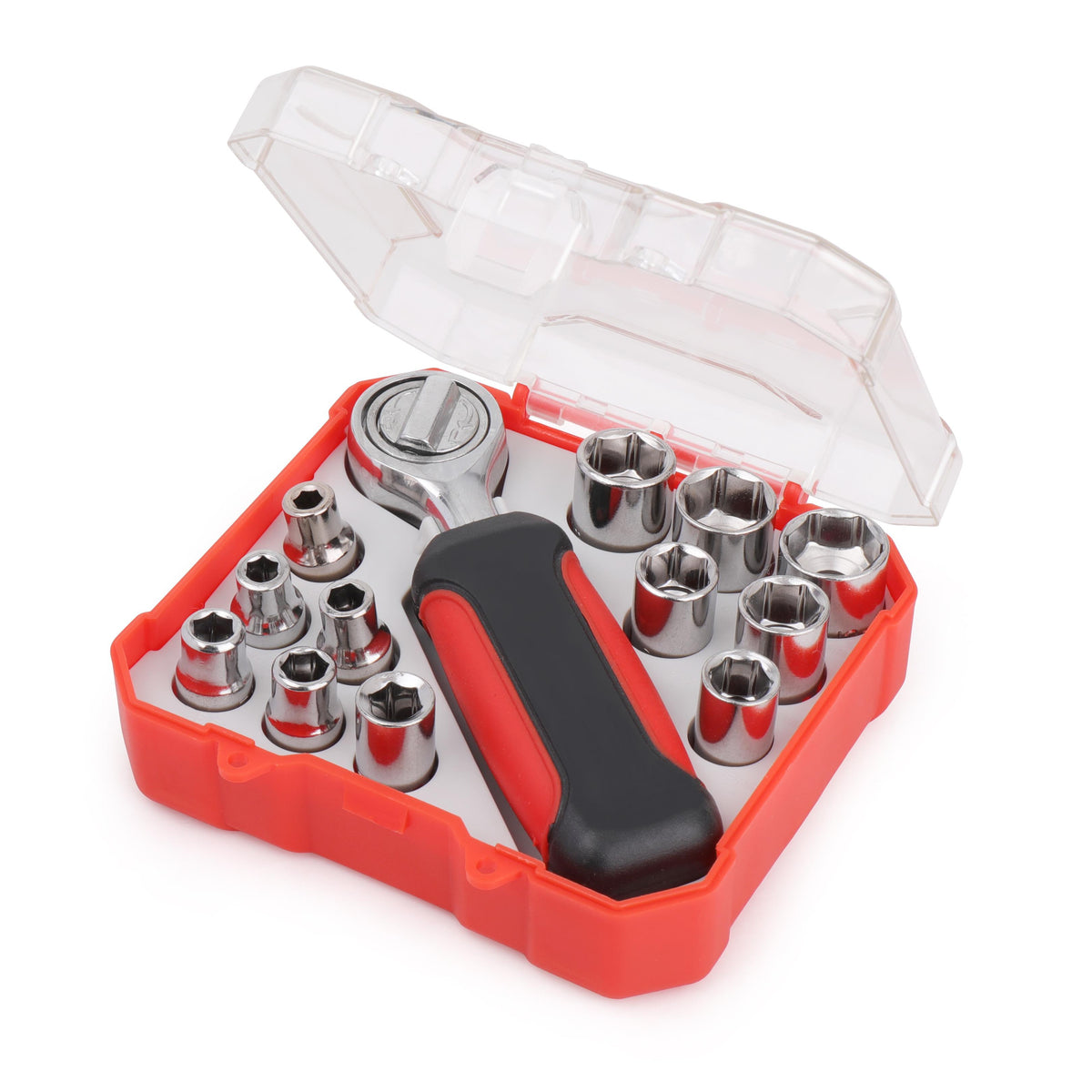 Apollo Tools 13 Piece Inch Drive Metric Socket Set