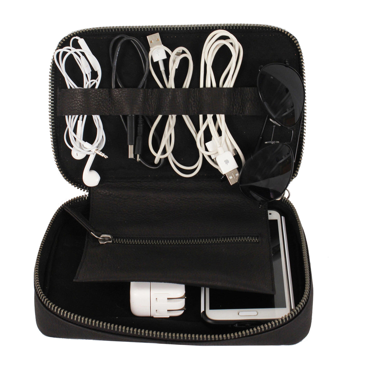 Latico Leathers Tech Travel Kit - MD Black