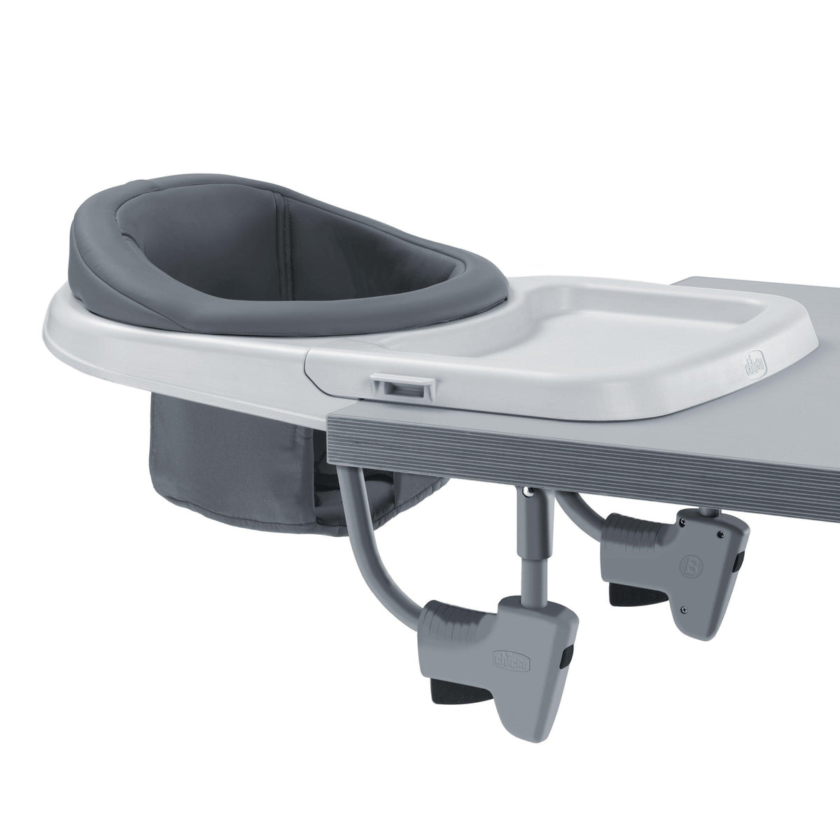 Chicco FastLock 360 Hook-On Chair Charcoal