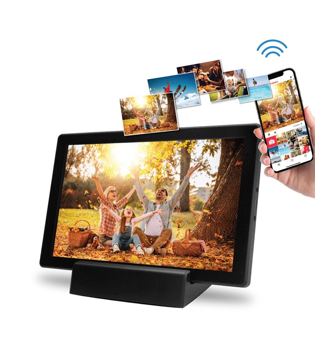 Minolta 10.1" Smart Digital Photo Frame w/Dock