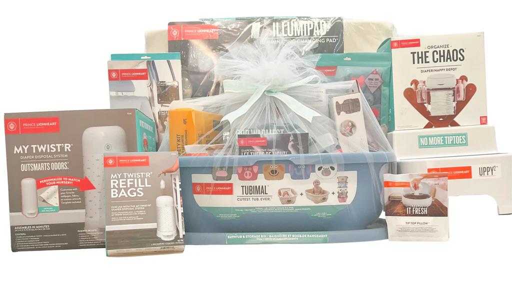 Prince Lionheart Everything but the Baby Gift Basket
