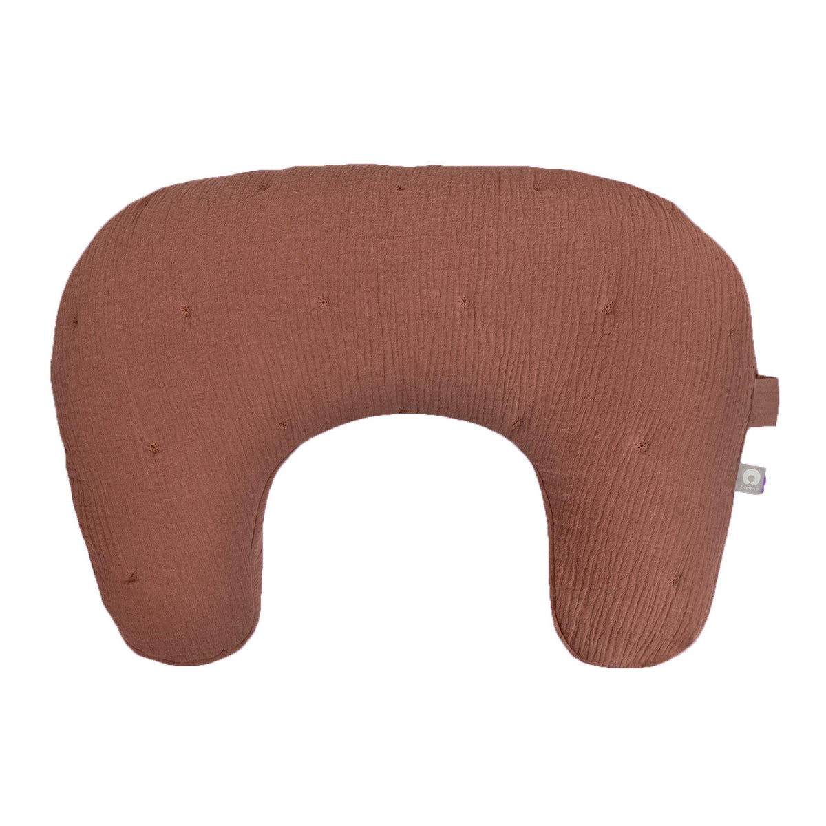Boppy Luxe Nursing Pillow Muslin Chestnut