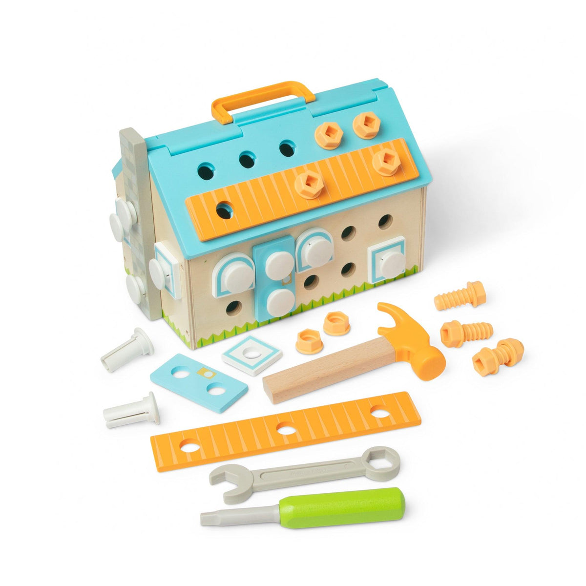 Melissa & Doug Build A House Toolbox Ages 3+ Years
