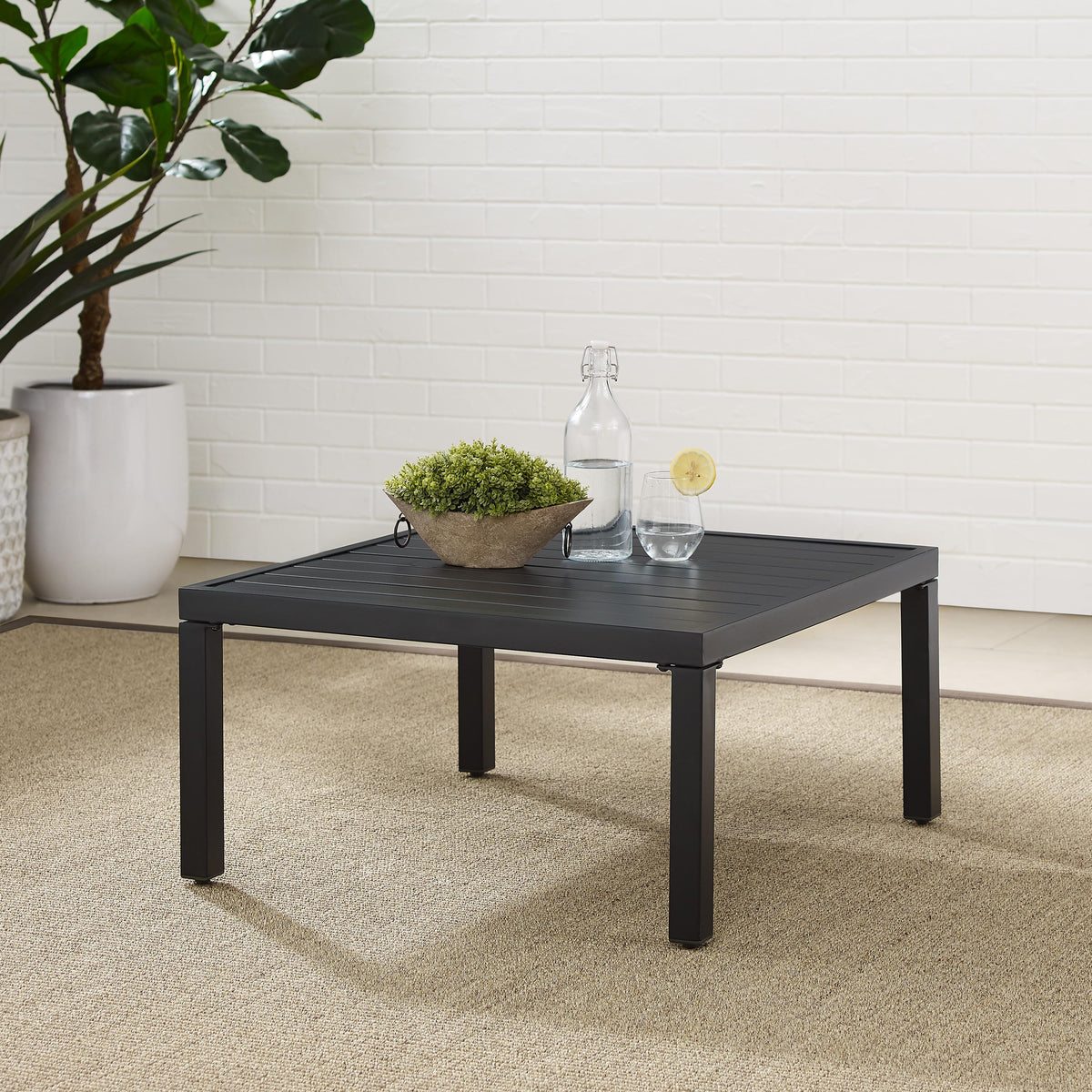 Crosley Outdoor Piermont Outdoor Sectional Coffee Table