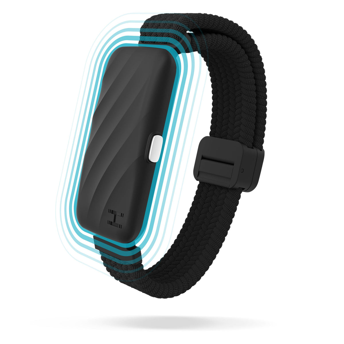 Homedics WakeBand Silent Wrist Alarm Black