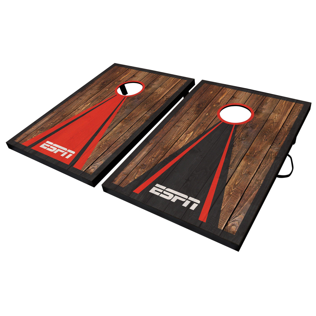 ESPN Classic 2ft x 3ft Wood Cornhole Set w/ 8 Bags & Magnetic Scoreboard