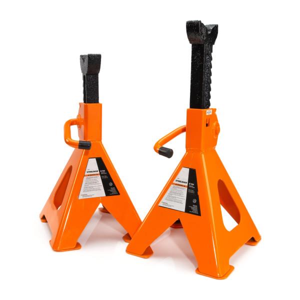 JS Products Steelman Heavy Duty 6-Ton Capacity Jack Stand (1 Pair)