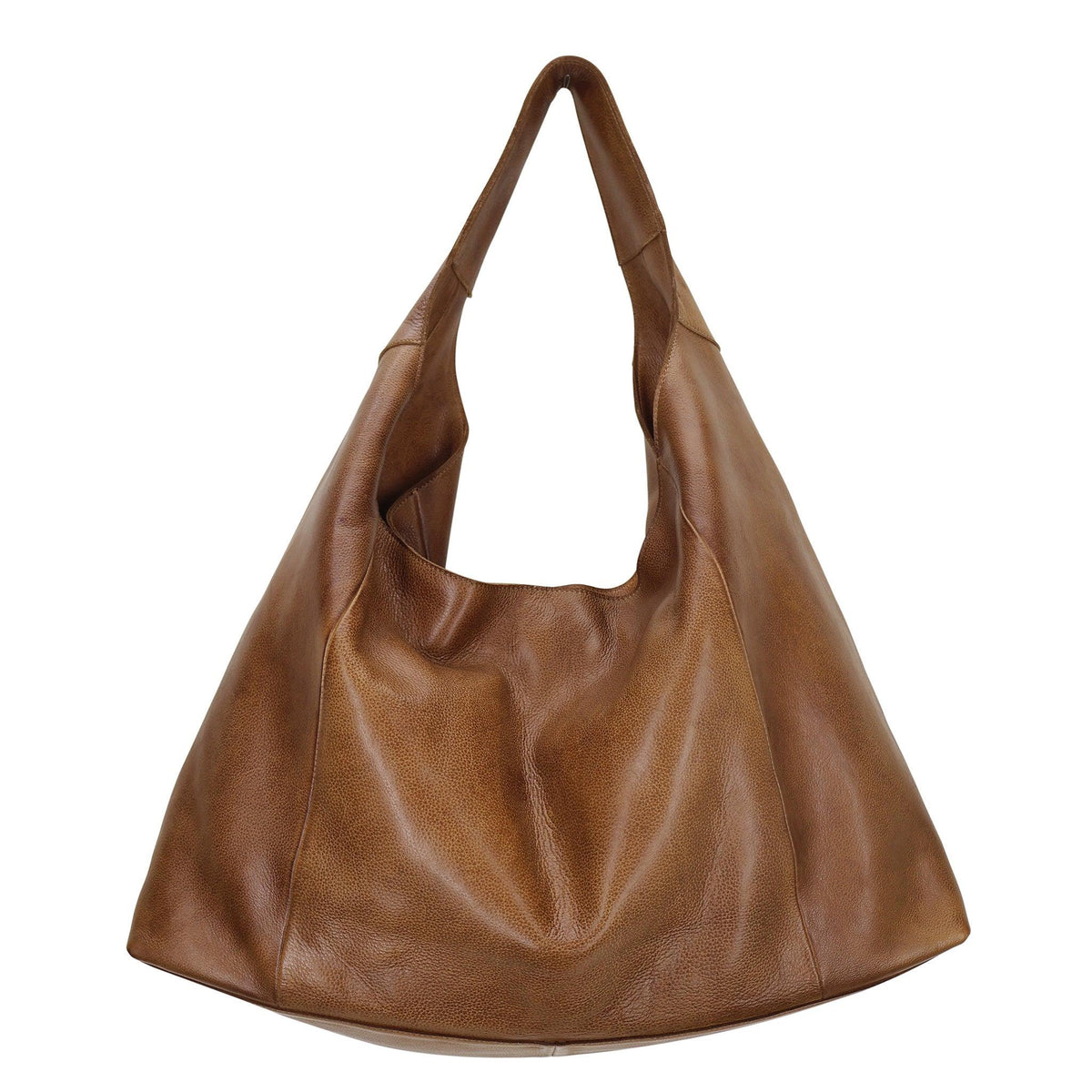 Latico Leathers Lindsey Leather Tote/Shoulder Bag Cognac
