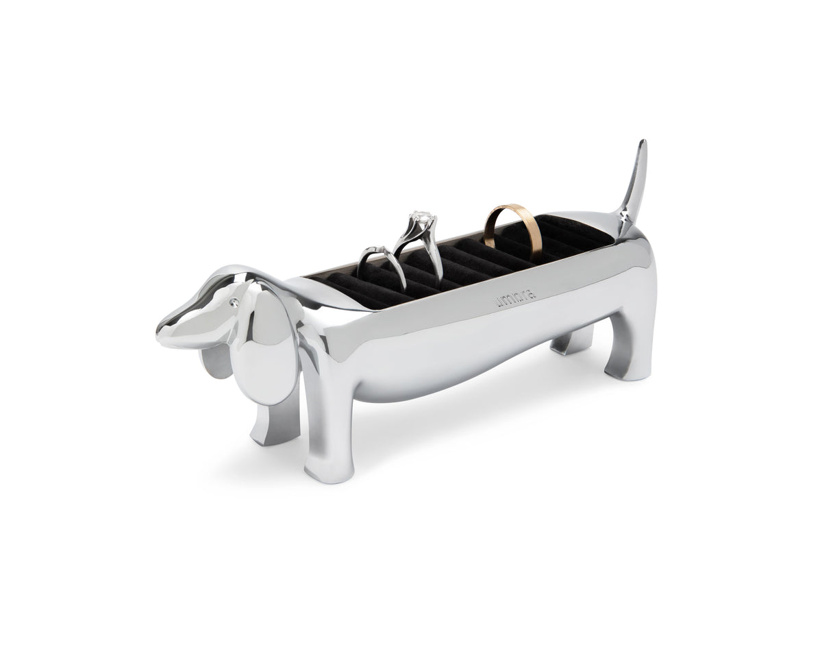 Umbra Dachsie Ring Holder Chrome