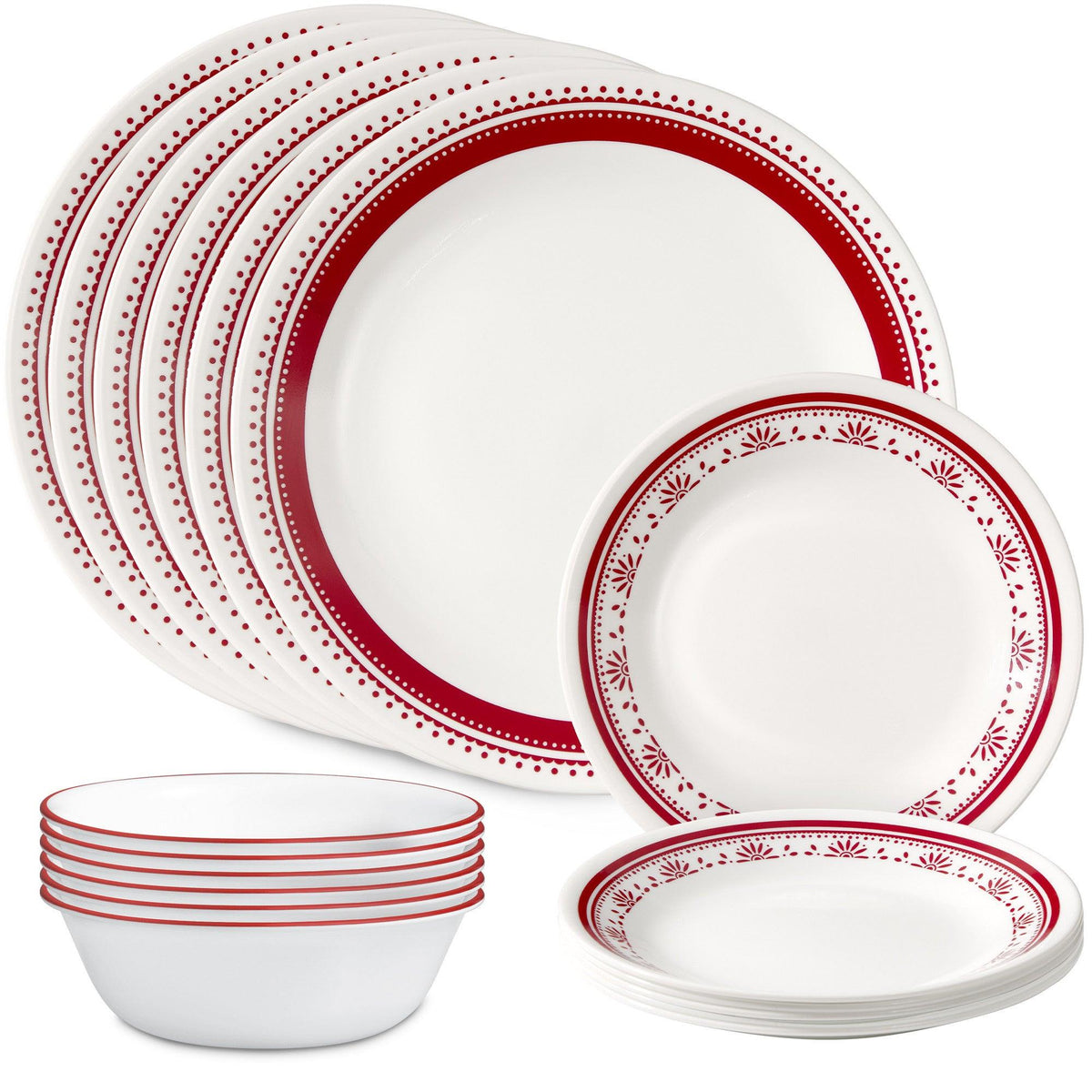 Corelle Classic 18pc Dinnerware Set Sadie