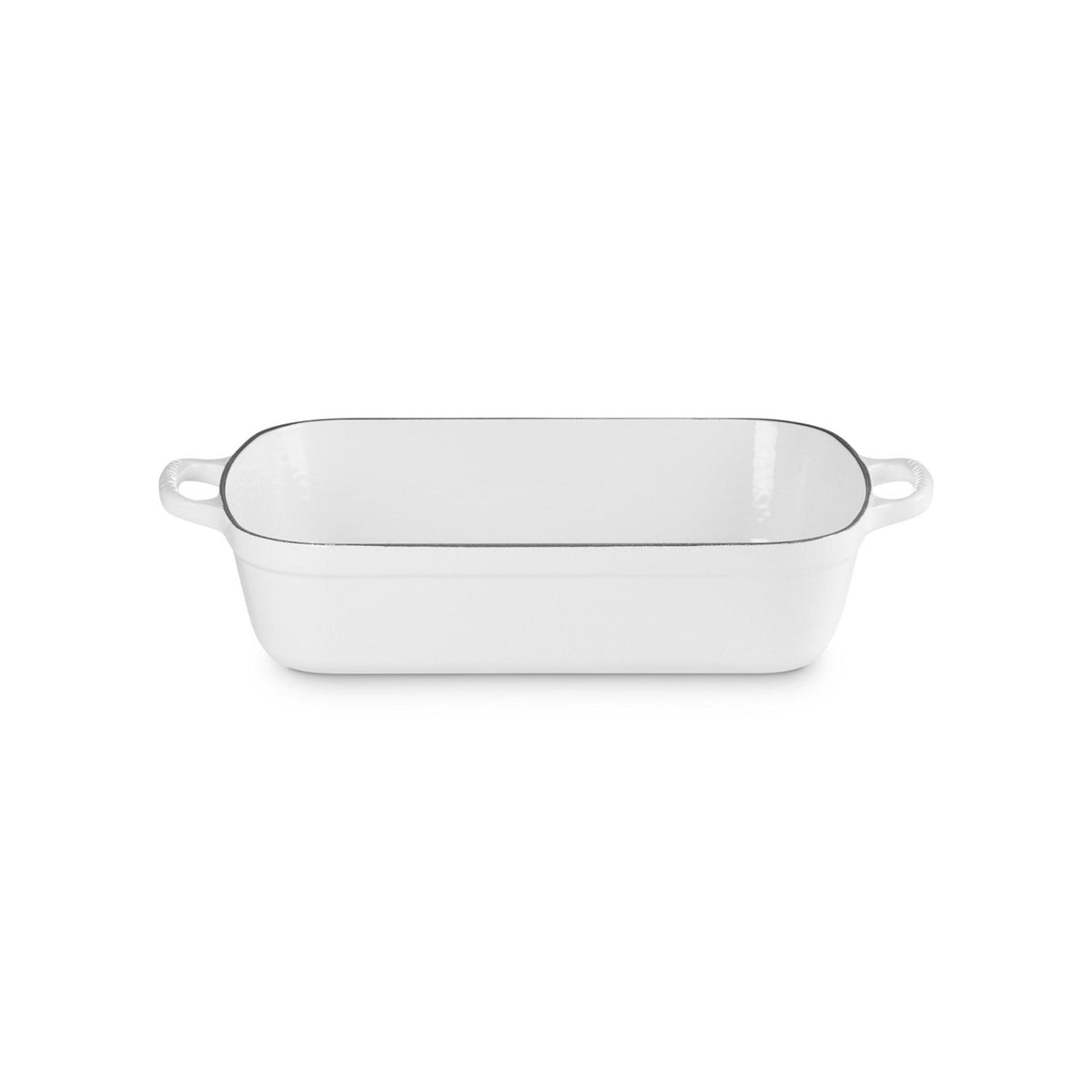Le Creuset 5.25qt Signature Cast Iron Roaster White