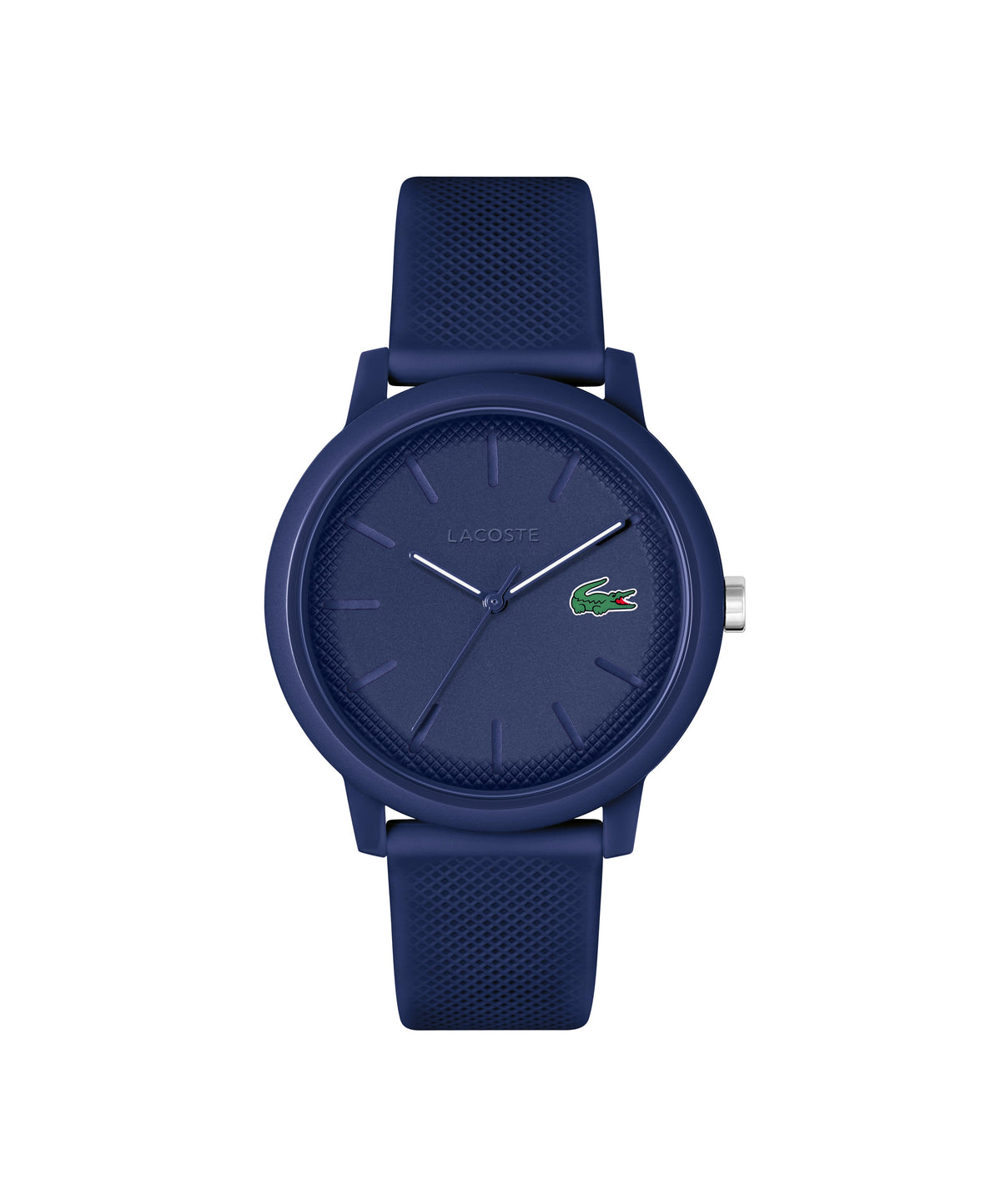 Lacoste L.12.12. Gents Navy TR90 Case. Navy Dial. Navy Silicone Strap.