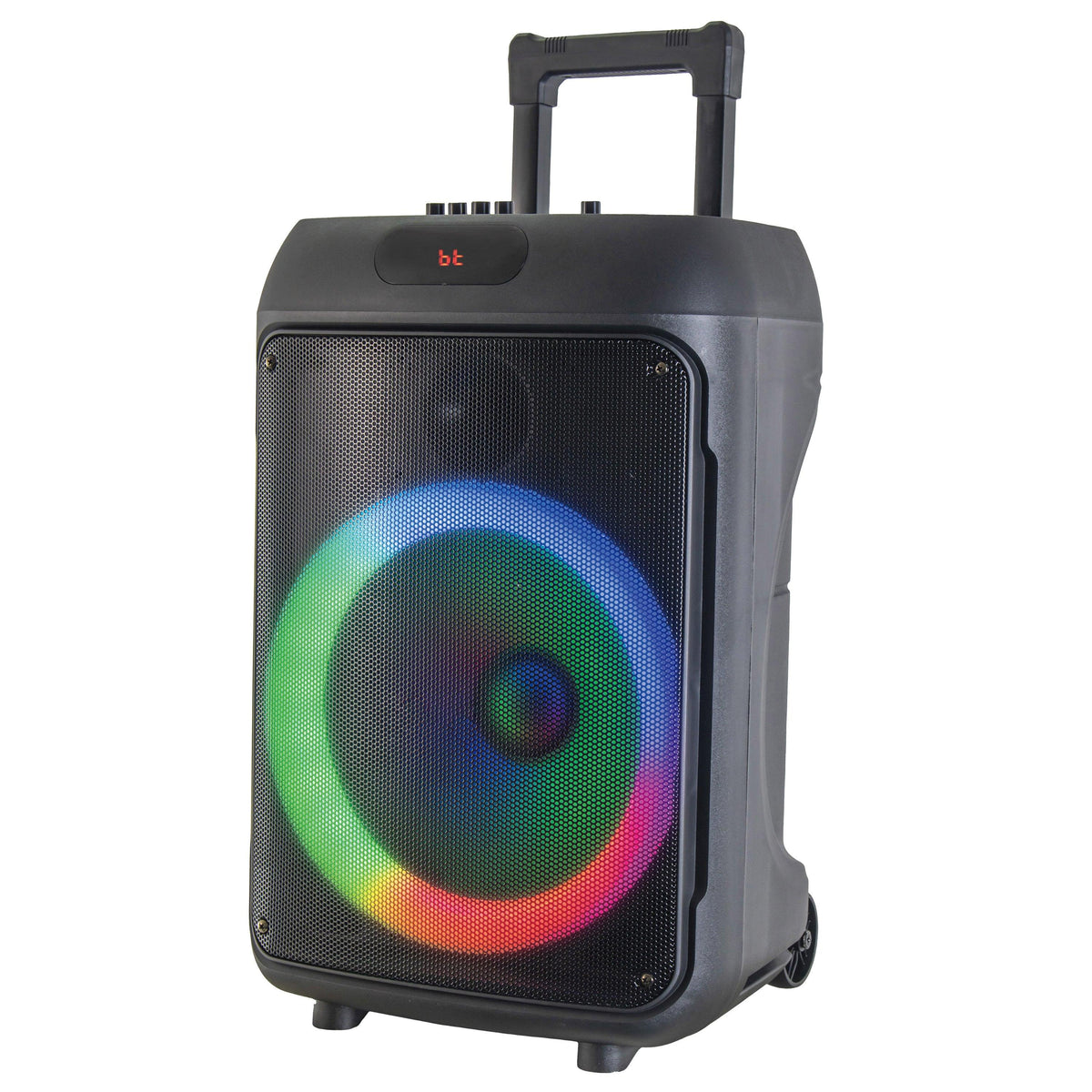 IQ Sound 12" Portable Bluetooth Speaker w/ Light Show & True Wireless