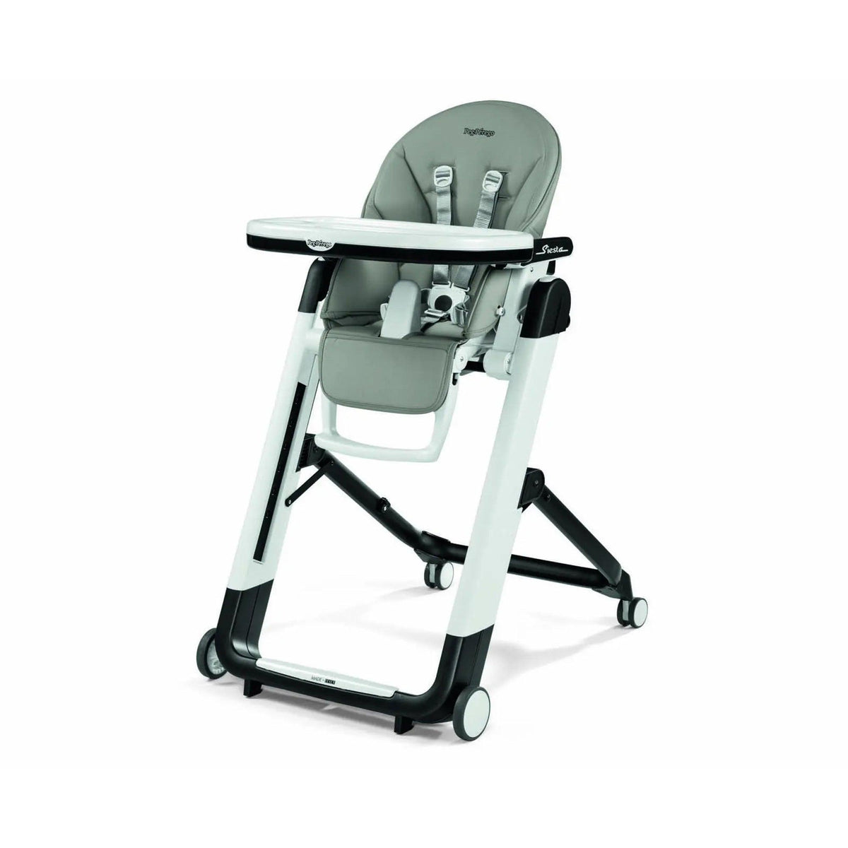 PEG Siesta Grow with Baby Folding High Chair & Recliner Ice