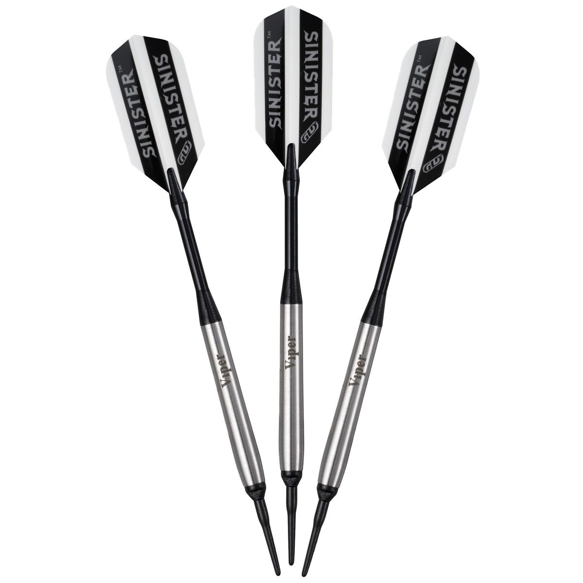 Viper Sinister Tungsten Soft Tip Darts Smooth Barrel 16 Grams