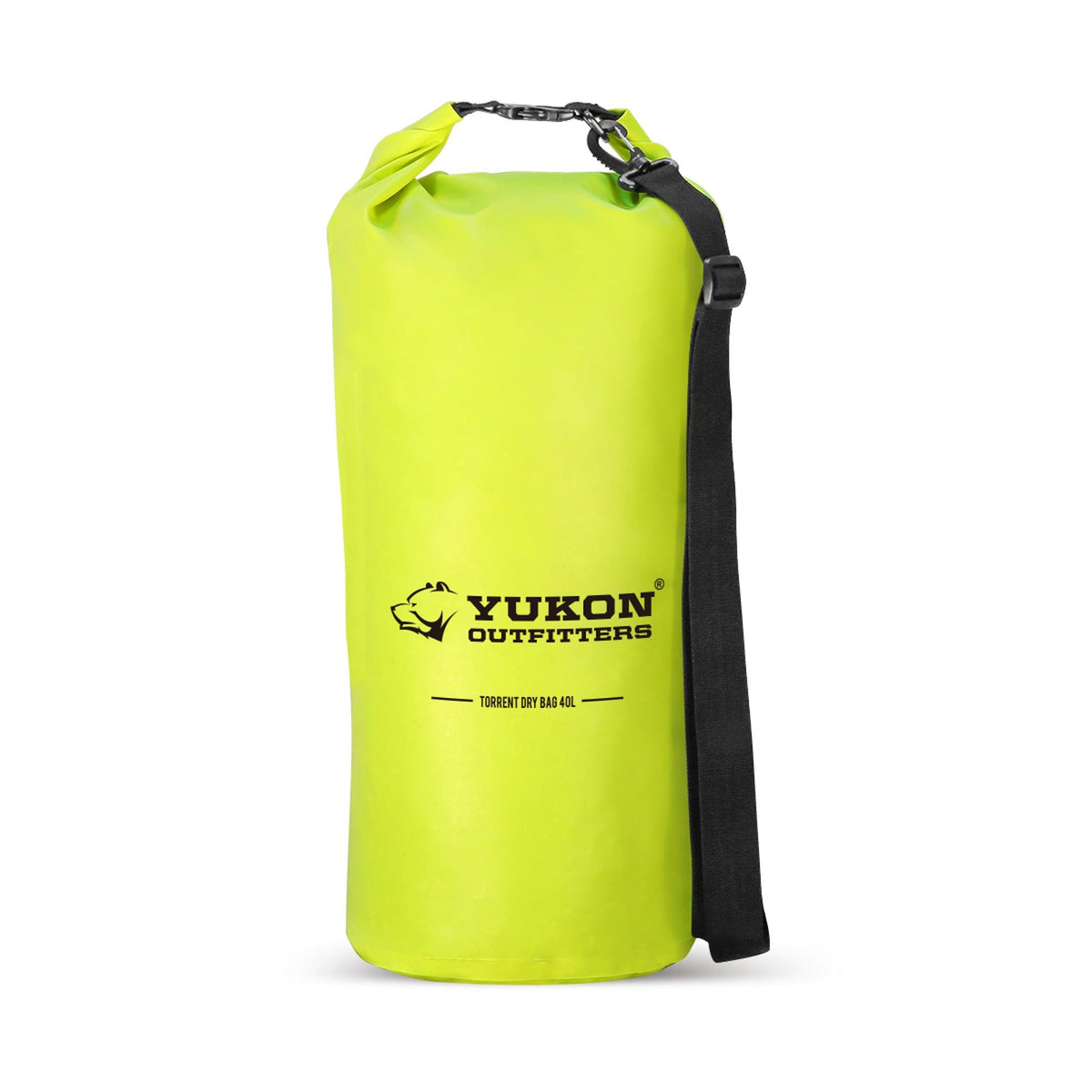 Yukon Outfitters Torrent 40L Dry Bag Hyper Green