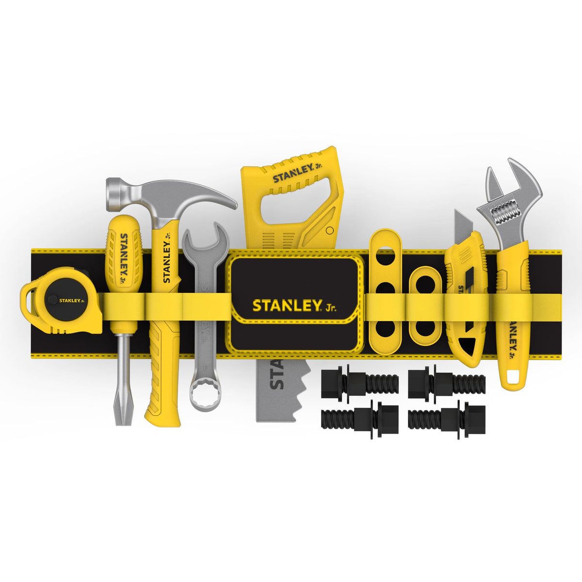 Red Toolbox Stanley Jr Toolbelt Set