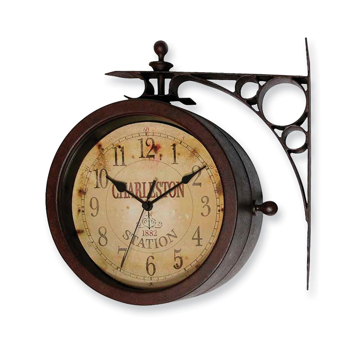 Distinctive Gifts The Charleston Indoor/Outdoor Thermometer/Clock