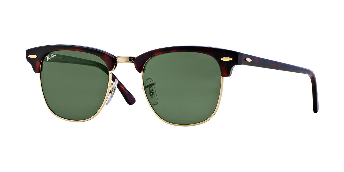 Ray-Ban Clubmaster Unisex Sunglasses Polarized Size 51