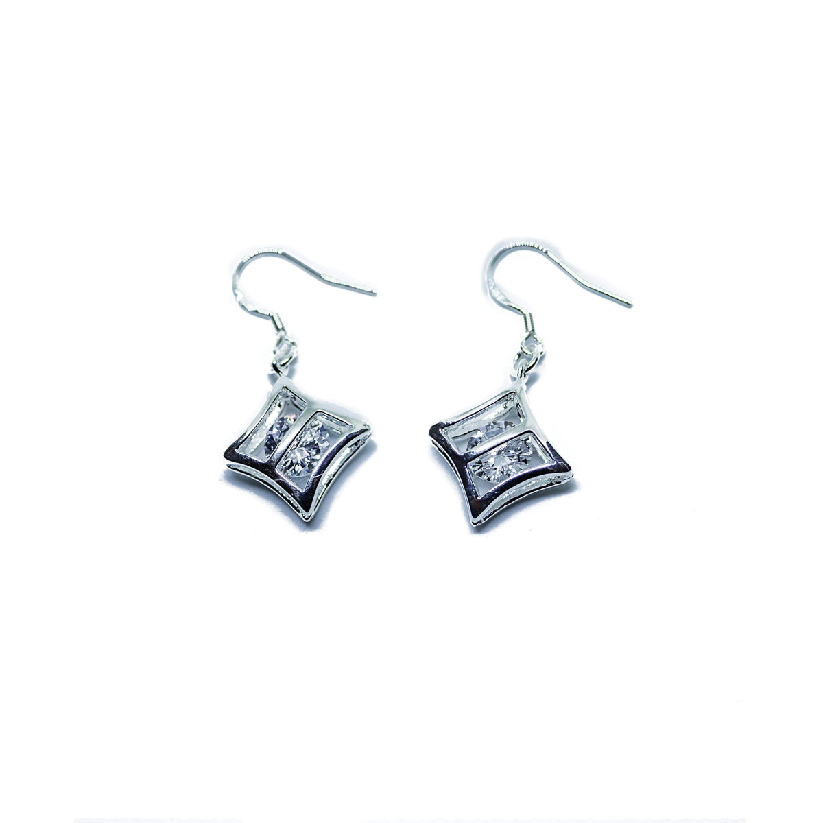 Completely Bella CZ Cage Earrings