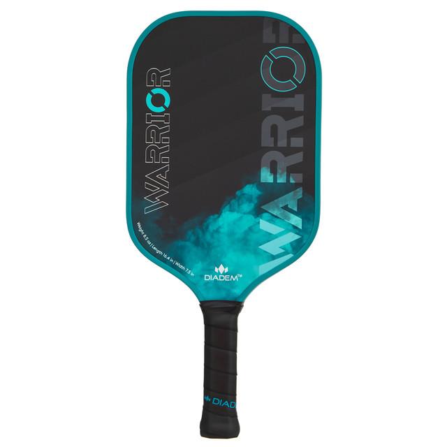 Pickleball Diadem Warrior Carbon Fiber Paddle (Teal)