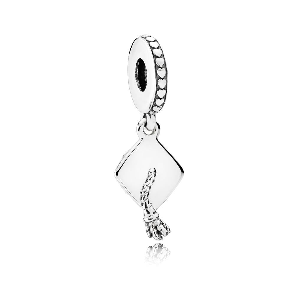Pandora Graduation Hat Dangle Charm