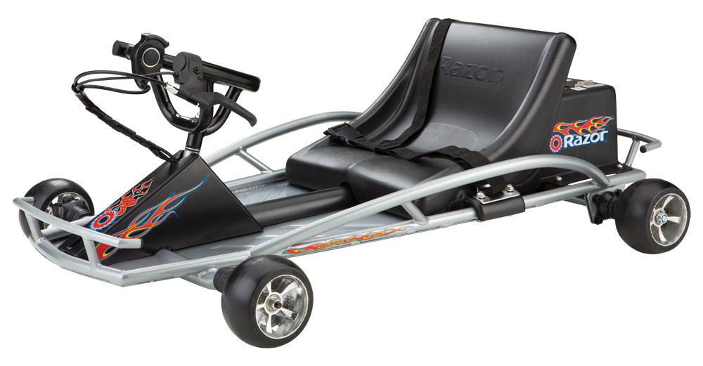 Razor USA Ground Force Electric GoKart - Silver (BB)
