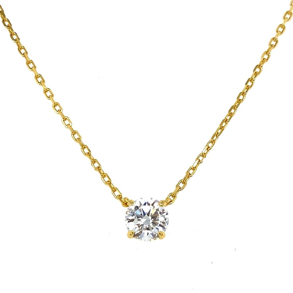 Anna Zuckerman Just Like a Diamond Only Better Necklace Size 1 Carat