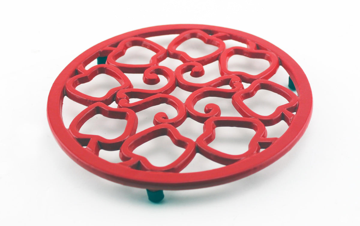 BergHOFF CooknCo Cast Iron apple trivet