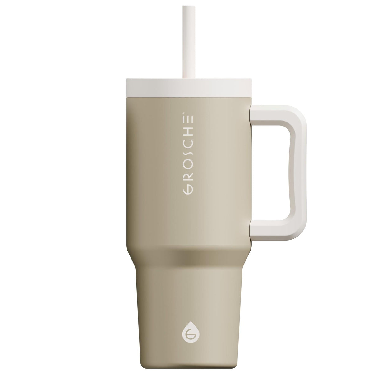 Grosche ASPEN 32 oz Stainless Steel Vacuum insulated Tumbler - Lunar Grey