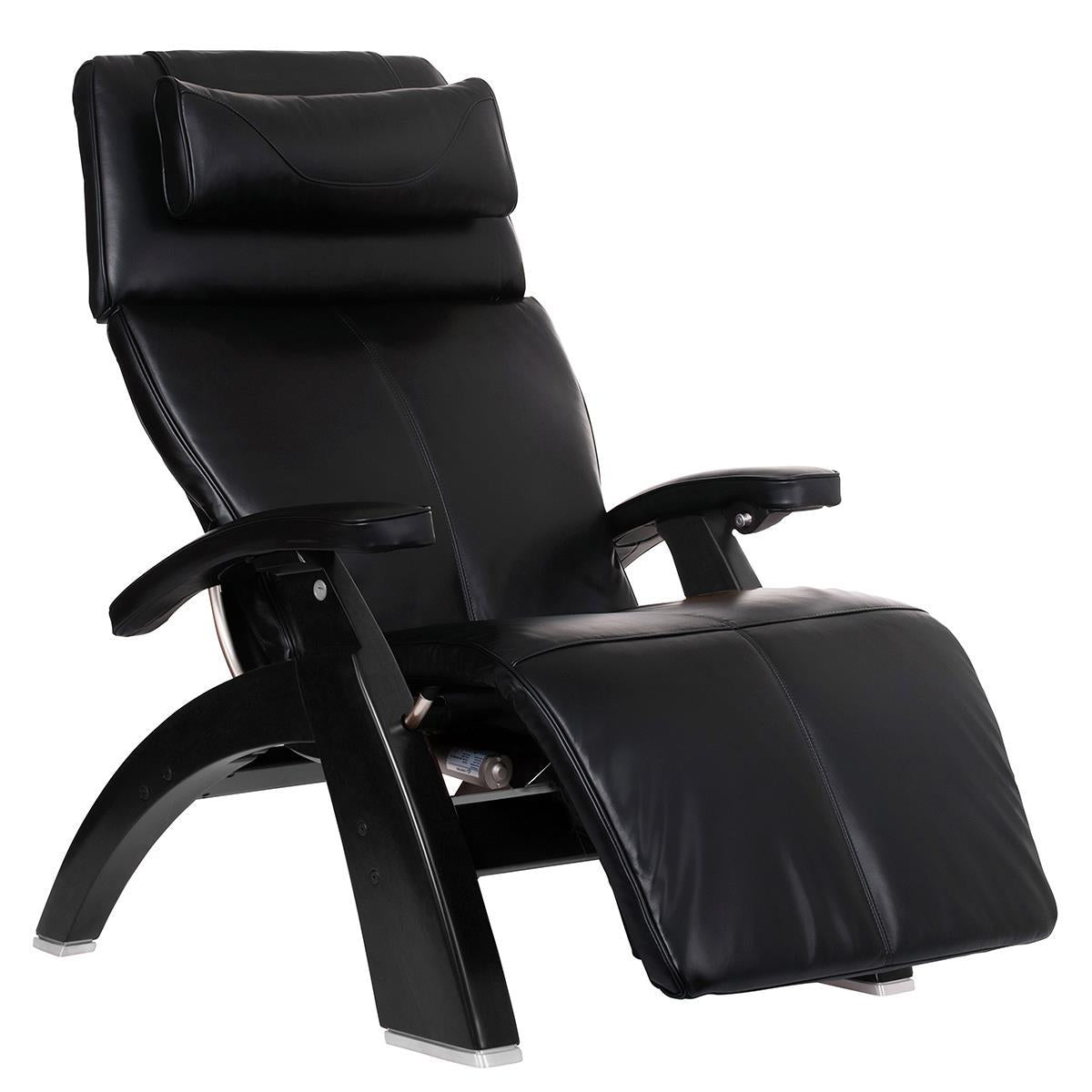Human Touch Perfect Chair - Matte Black Base w/Black Premium Leather