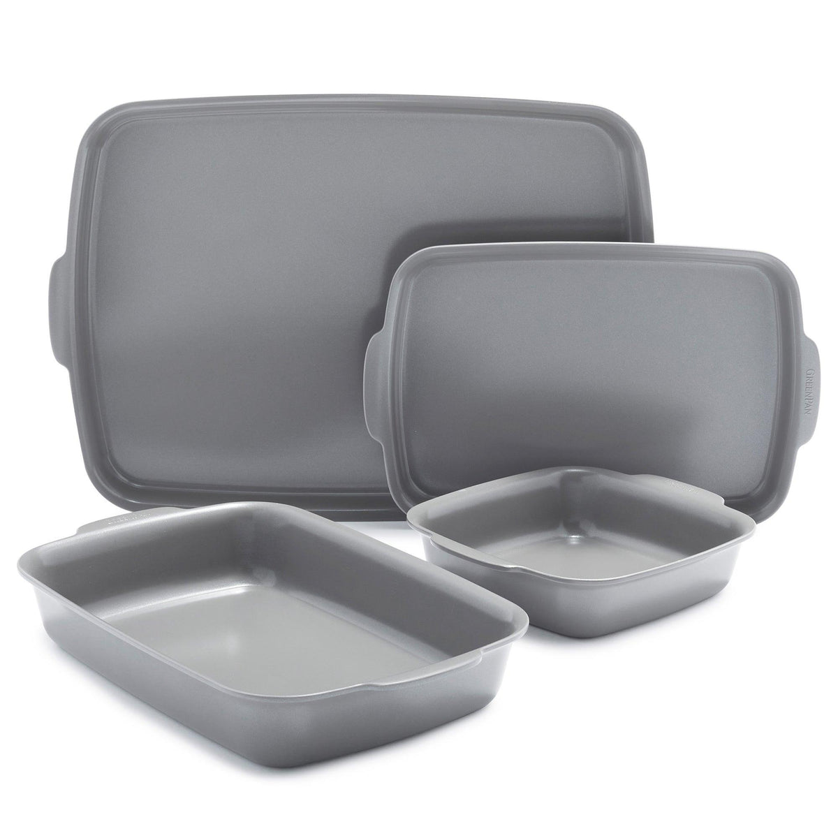 GreenPan 4pc Premier Ovenware Ceramic Nonstick Bakeware Set