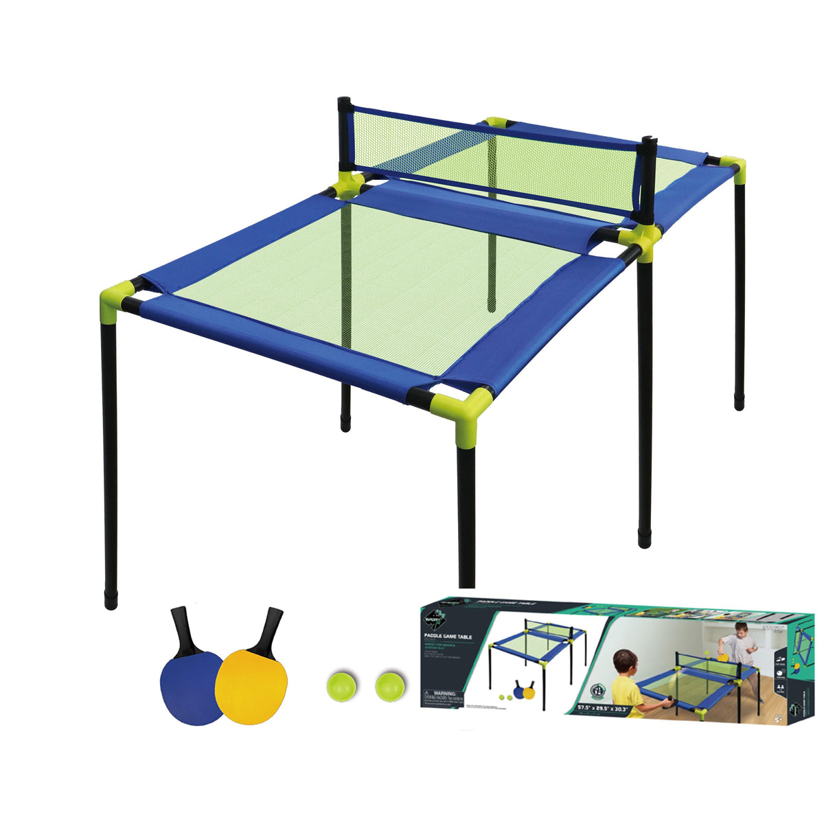 Anywhere Sports Trampoline Pong Table Tennis Set