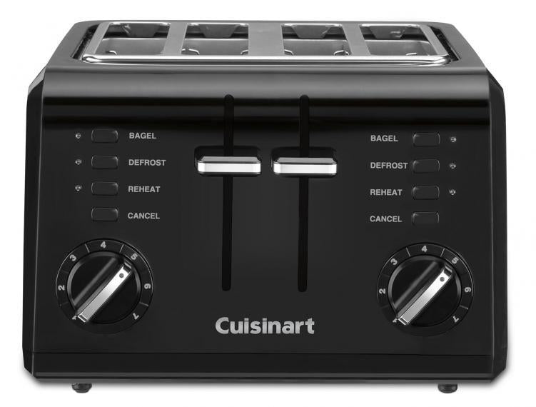 Cuisinart 4-Slice Toaster: Black