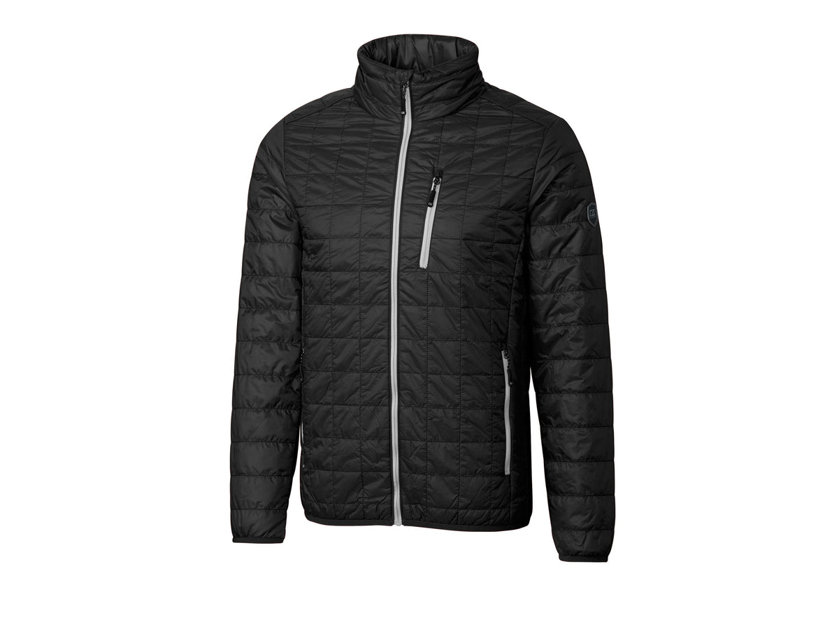 Cutter & Buck Mens Rainier PrimaLoft Eco Insulated Puffer Jacket-Polished-2X