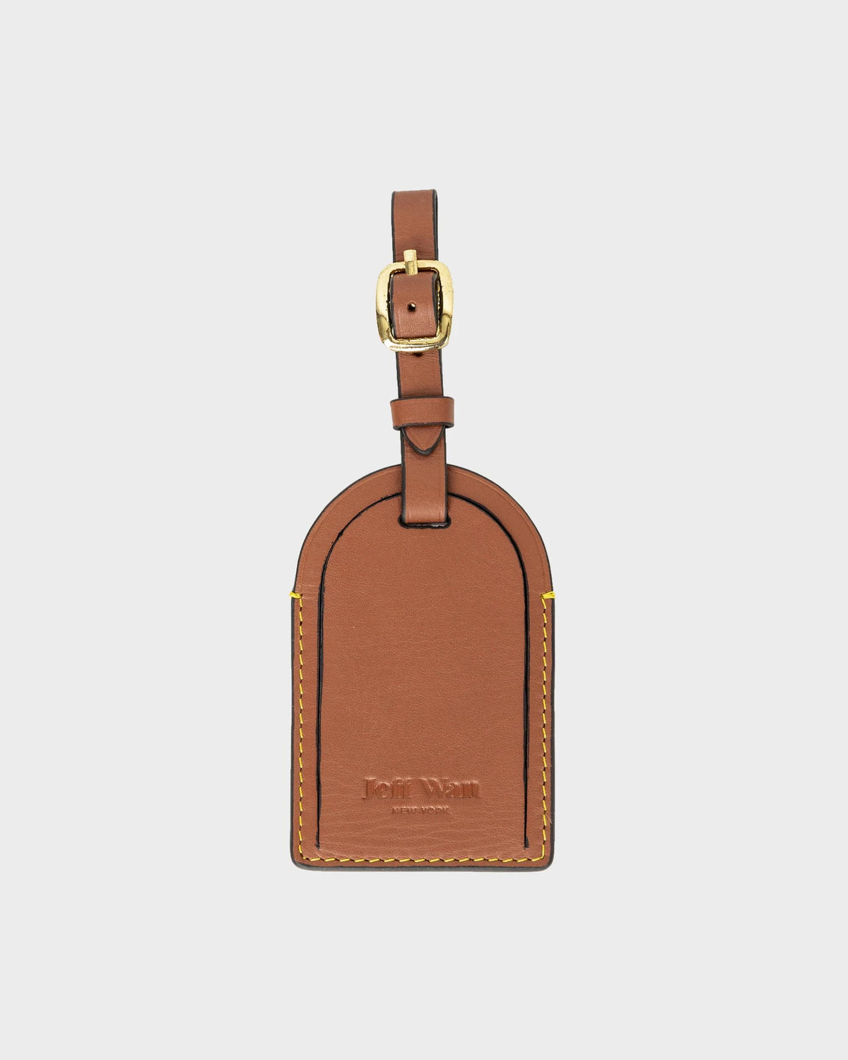 Jeff Wan Leather Luggage Tag