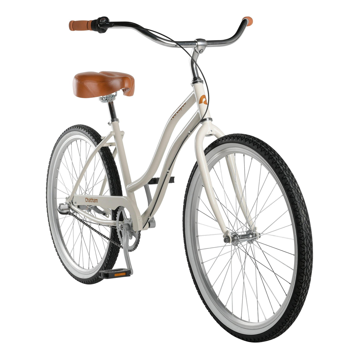 Retrospec Chatham Beach Cruiser Bike - Step Through 3 Speed Eggshell