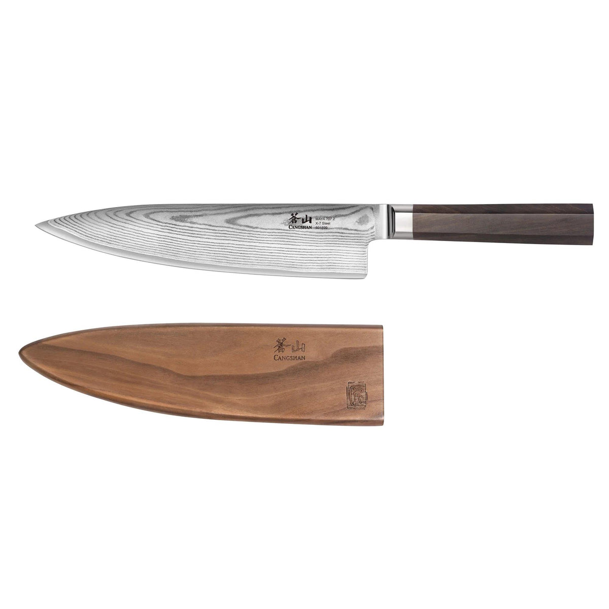 Cangshan 8-Inch Maya Series Chef's Knife w/Sheath