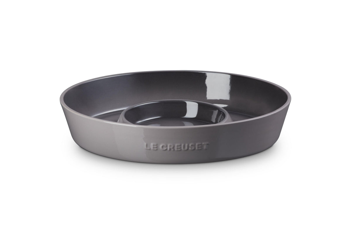 Le Creuset Chip and Dip Platter Oyster