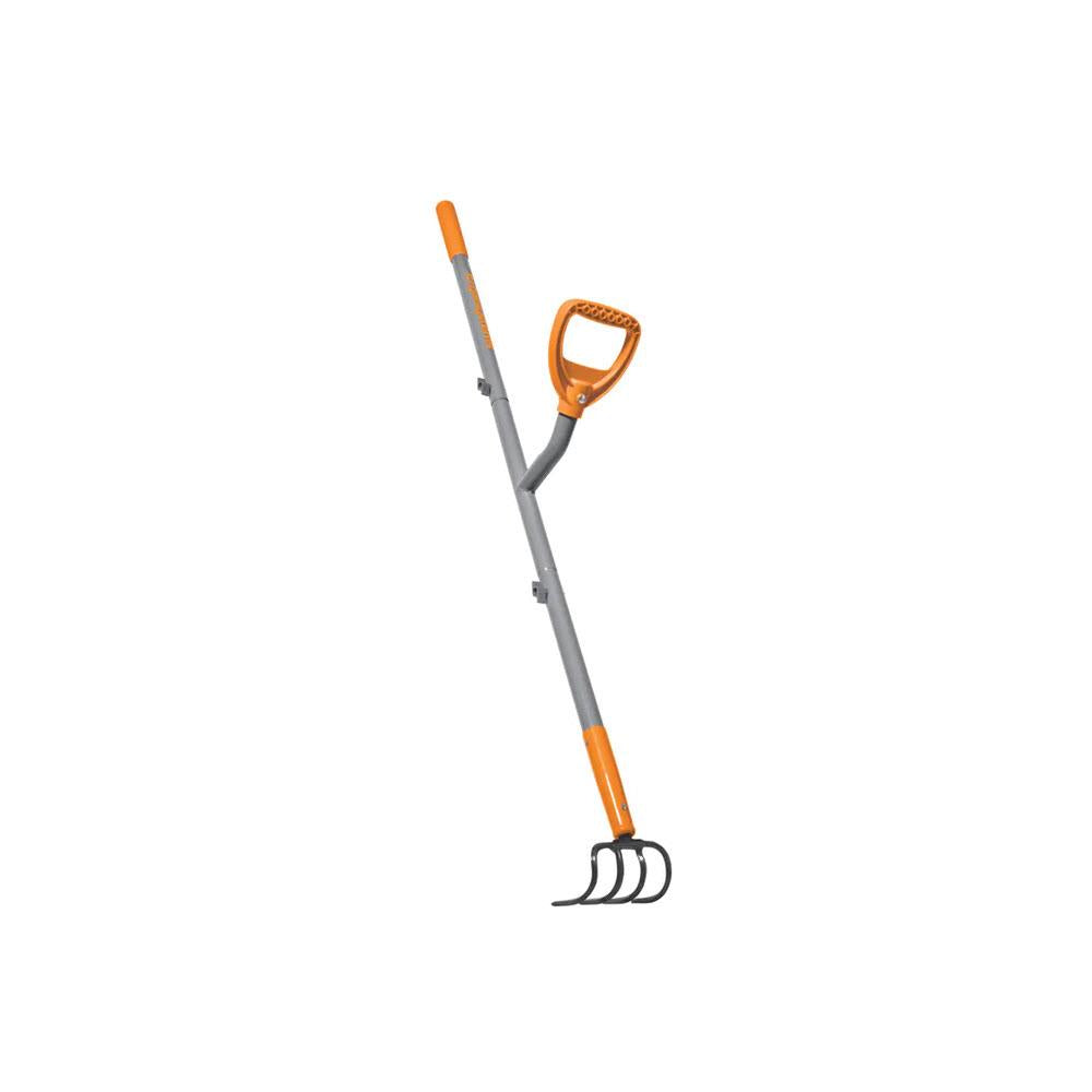 Sun Joe & Snow Joe Ergie Systems Steel Shaft Garden Soil Cultivator